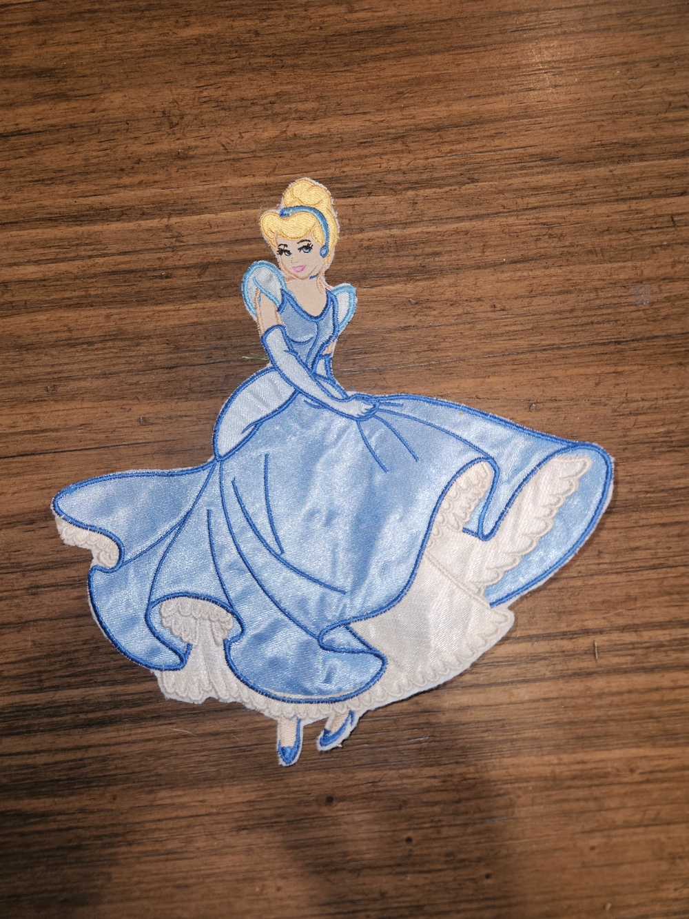 Disney Cinderella Blue and White Patch